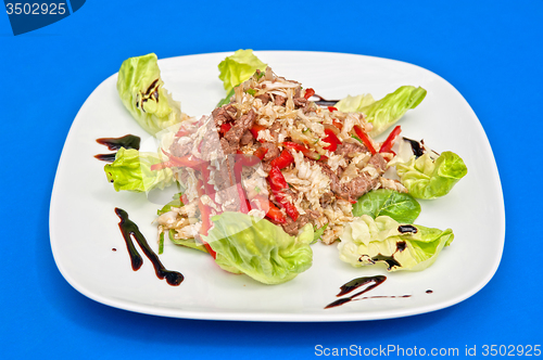 Image of roast beef salad