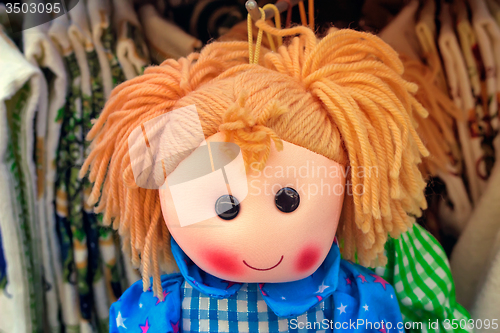 Image of Souvenirs and toys in the shop window