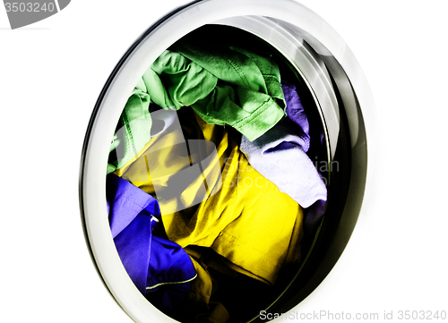 Image of Clothes in laundry