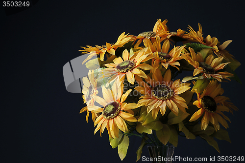 Image of  bouquet of flowers of sunflowers