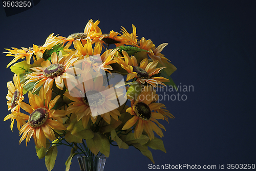 Image of bouquet of flowers of sunflowers