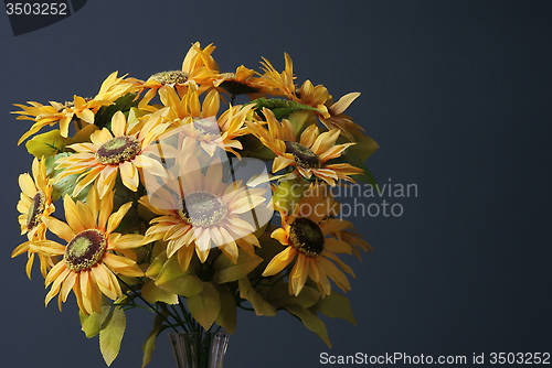 Image of bouquet of flowers of sunflowers