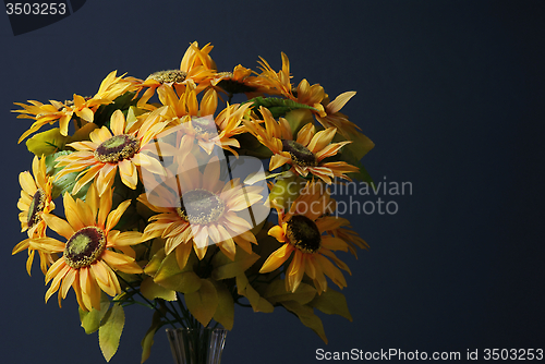Image of bouquet of flowers of sunflowers