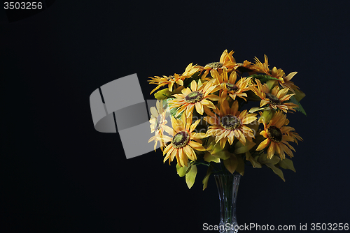 Image of bouquet of flowers of sunflowers