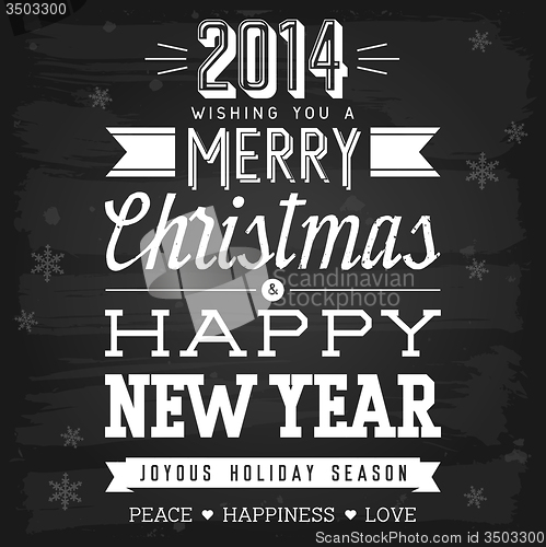 Image of Christmas and New Year Greetings