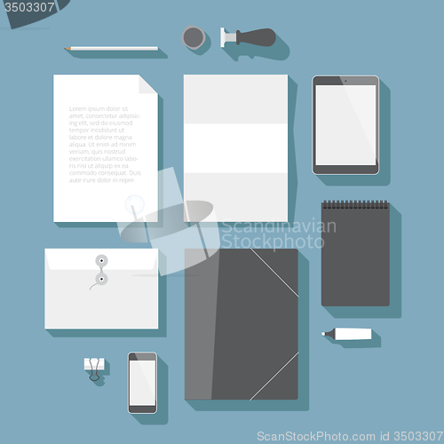 Image of Corporate identity mock-up