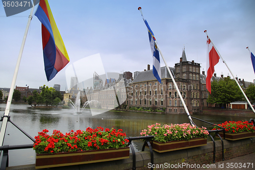 Image of Binnenhof Palace, Dutch Parlament in the Hague, Netherlands