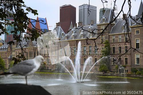 Image of Binnenhof Palace, Dutch Parlament in the Hague, Netherlands