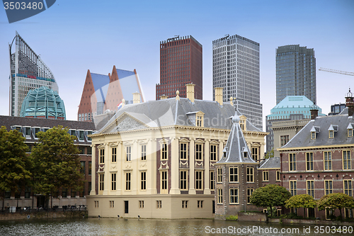 Image of Binnenhof Palace, Dutch Parlament in the Hague, Netherlands