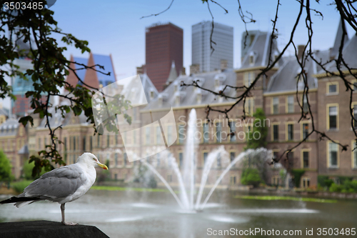 Image of Binnenhof Palace, Dutch Parlament in the Hague, Netherlands