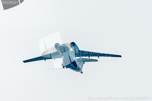 Image of Flying AN-74 of Utair Cargo company