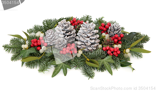 Image of Christmas Floral Display