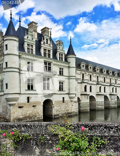 Image of Chateau de Chenonceau in the Loire Valley, France