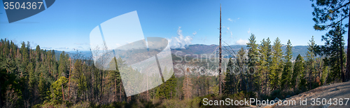 Image of Panorama in Yosemite 