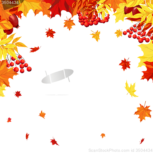 Image of Autumn Leaves  Frame