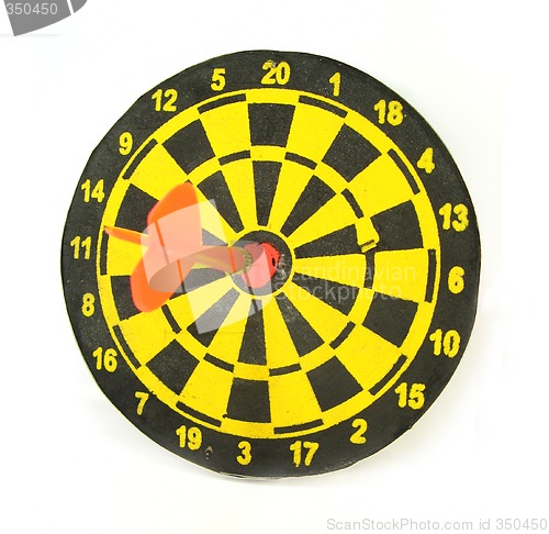 Image of target and darts
