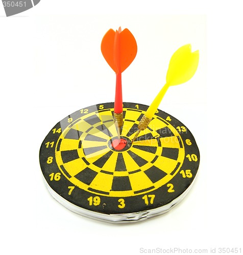 Image of target and darts