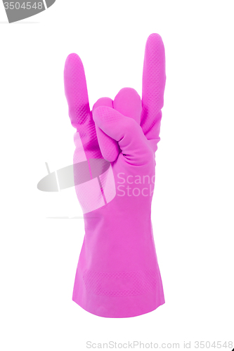 Image of Cleaning glove rocking