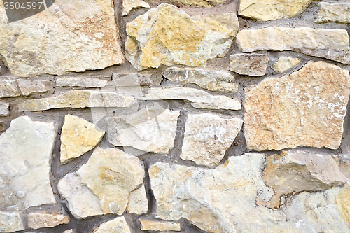 Image of Wall made of sandstone