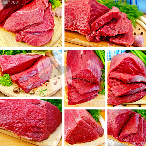 Image of Meat beef set