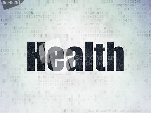 Image of Medicine concept: Health on Digital Paper background