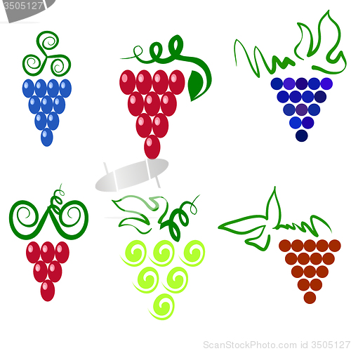 Image of Grapes icons