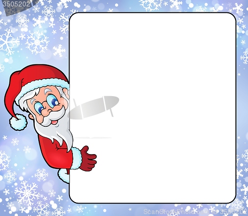 Image of Frame with Santa Claus theme 8