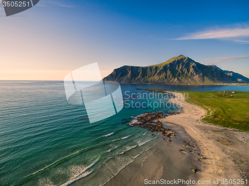 Image of Beach in Flakstad