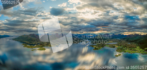 Image of Panorama of Vesteralen islands