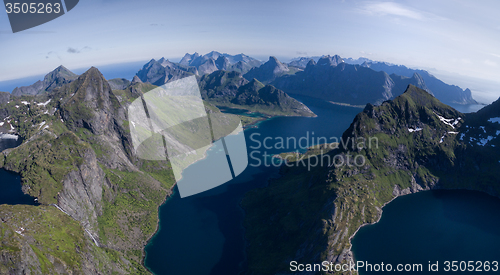 Image of Aerial Lofoten