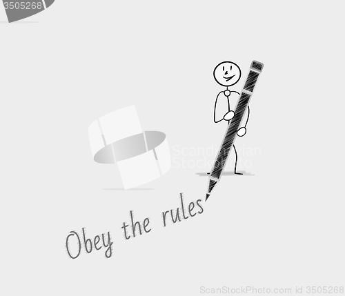 Image of obey the rules