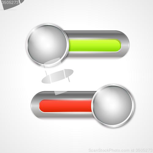 Image of two switch buttons
