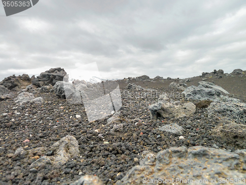 Image of rock formation in Iceland