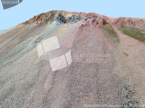 Image of rock formation in Iceland