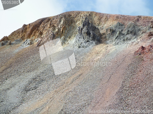 Image of rock formation in Iceland