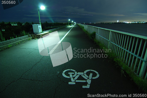 Image of bicycle road