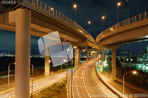 Image of night highways