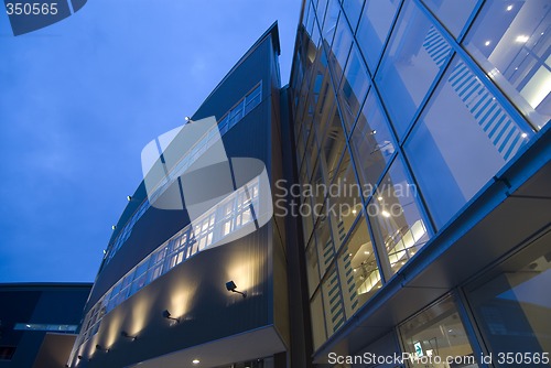 Image of modern building background