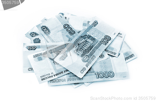 Image of Russian rubles 