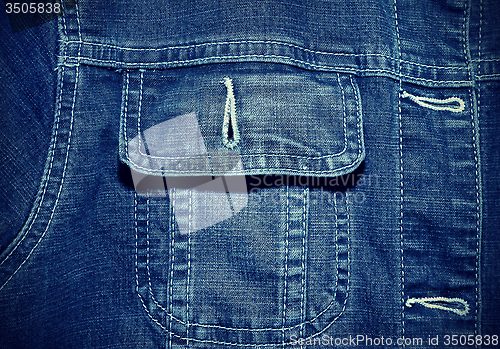 Image of Blue jeans jacket 