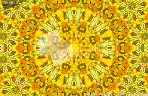 Image of Yellow abstract pattern