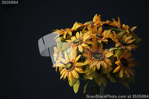 Image of bouquet of flowers of sunflowers