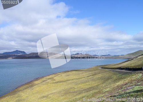 Image of natural scenery in Iceland