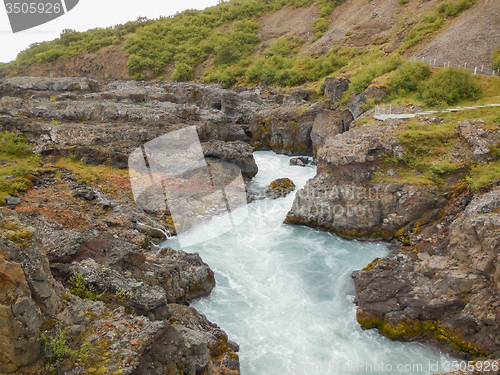 Image of natural scenery in Iceland