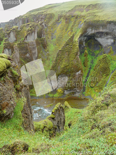 Image of natural scenery in Iceland