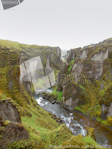 Image of natural scenery in Iceland