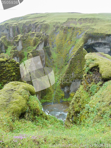 Image of natural scenery in Iceland