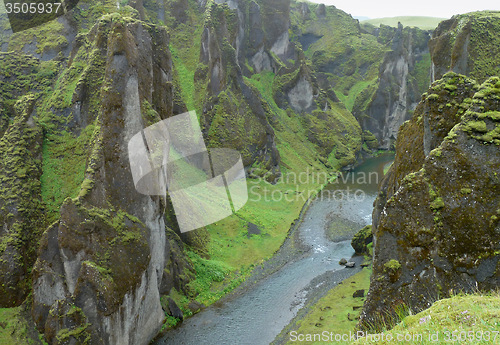 Image of natural scenery in Iceland