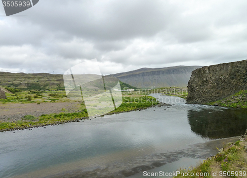 Image of natural scenery in Iceland