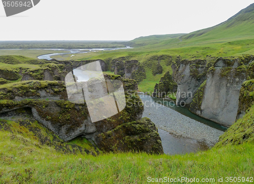 Image of natural scenery in Iceland